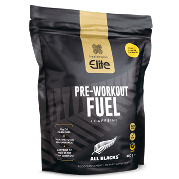 All Blacks Pre Workout Fuel - Lemon (with caffeine)